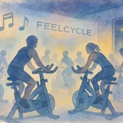FEELCYCLEの夜、汗だくの日