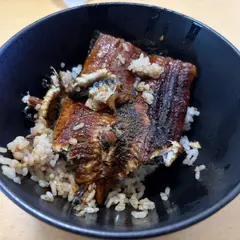うな丼とエビフライの贅沢な一日