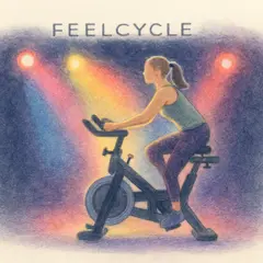 FEELCYCLEで汗だくな一日