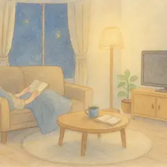 静かな夜のひととき