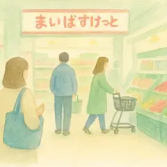 まいばすけっとでの小さな買い物