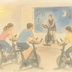FEELCYCLEで燃え尽きた夜